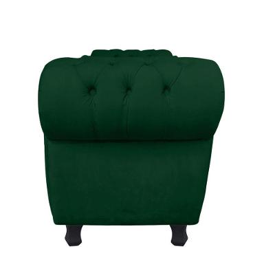 Recamier com Baú Grécia Suede Verde