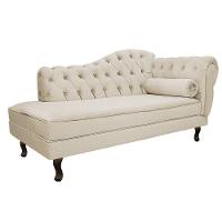 Recamier Diana 140cm Lado Esquerdo Corano Bege - 1