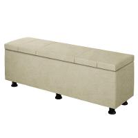 Baú Sapateira Estofada Casal King Size 195 Cm Venus Veludo Skybox Bege - 2