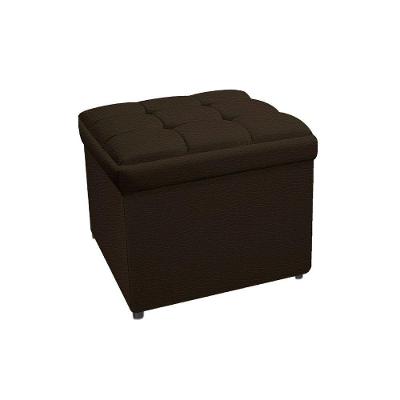 Calçadeira Copenhague 100cm Solteiro Corano Marrom Adj Decor
