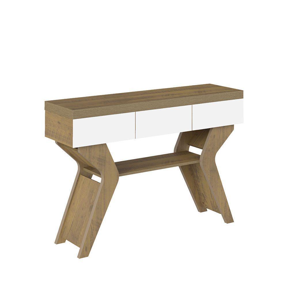 Aparador Houston Pinho Com Espelhos E Prateleiras - 4