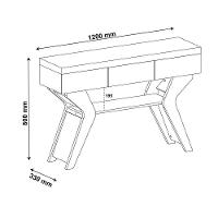 Aparador Houston Pinho Com Espelhos E Prateleiras - 2