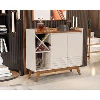 Buffet Adega Berlim 2 Portas Off White Freijo - 2