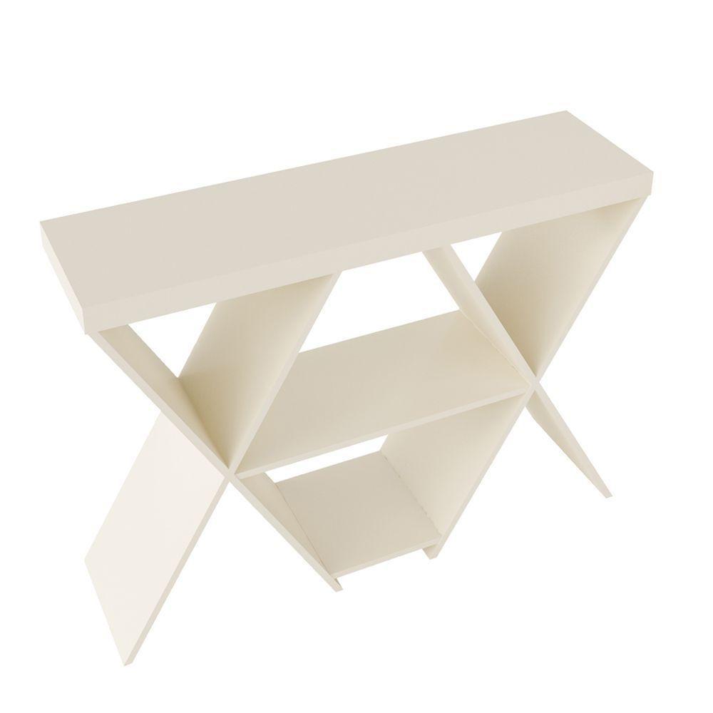 Aparador Estrela Off White Com 1 Prateleiras 2 Nichos - 2