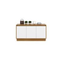 Buffet De Sala Jantar Bb2610 3 Portas Natural-off White - Tecno Mobili - 1