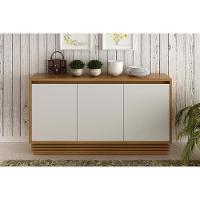 Buffet De Sala Jantar Bb2610 3 Portas Natural-off White - Tecno Mobili - 5