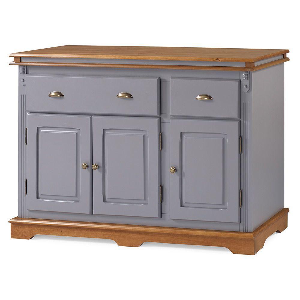 Balcão Buffet De Madeira Com 3 Portas 2 Gavetas Manchester - M52001 Garapa - Verniz - 1