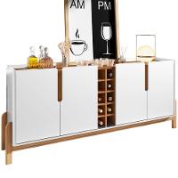 Buffet Aparador 190Cm Com Adega 050520 Branco Cedro Dcasa Branco Cedro - 1