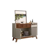 Aparador Buffet 2 Portas 133 Cm Lucca Freijo-off White - 3