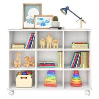 Nicho Organizador Sem Gavetas Com Rodízios Branco - Qmovi - 3