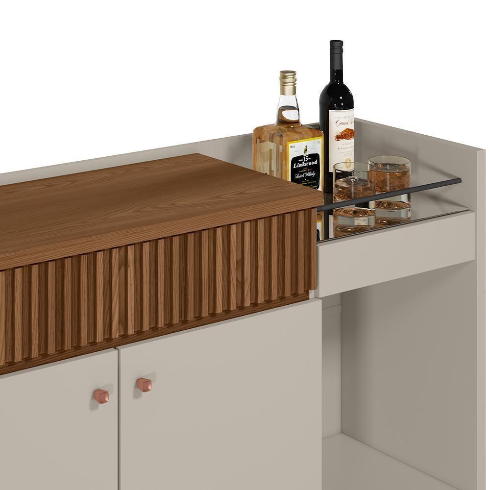 Aparador Buffet De Jantar 2 Portas Mateo Freijó Off White - 4