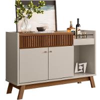 Aparador Buffet De Jantar 2 Portas Mateo Freijó Off White - 1