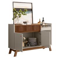 Aparador Buffet De Jantar 2 Portas Mateo Freijó Off White - 5