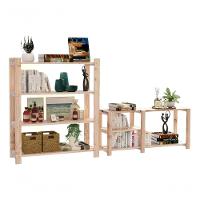 Conjunto Armário Moderno Organizar 80X110Cm Envio Imediato Para Objetos E Aparador Madeira Natural D - 1