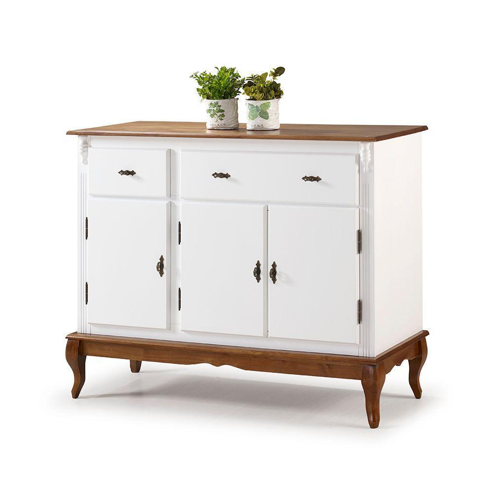 Balcão Buffet 3 Portas 2 Gavetas - M560631 Garapa - Verniz - 1