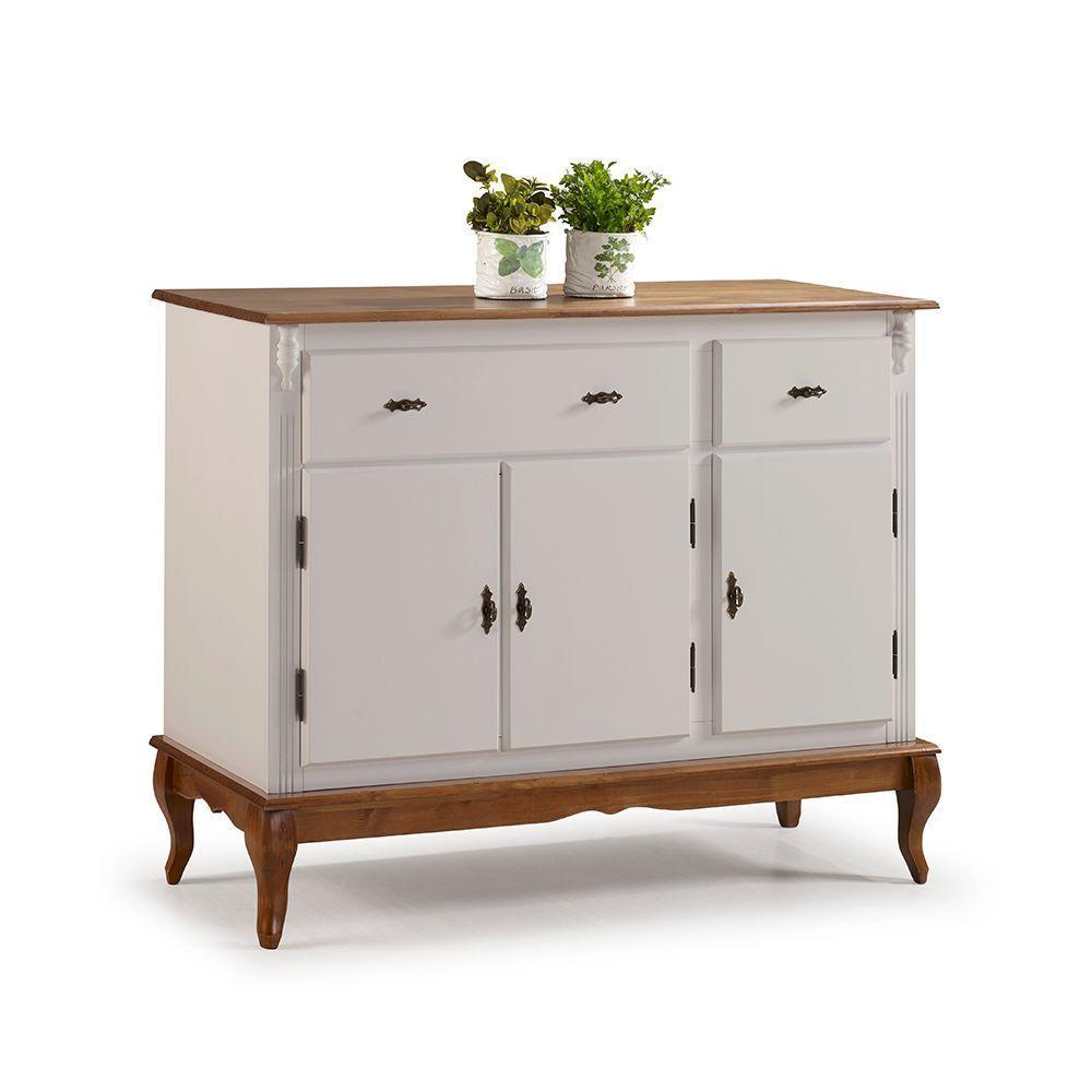 Balcão Buffet 3 Portas 2 Gavetas - M560631 Garapa - Verniz - 5