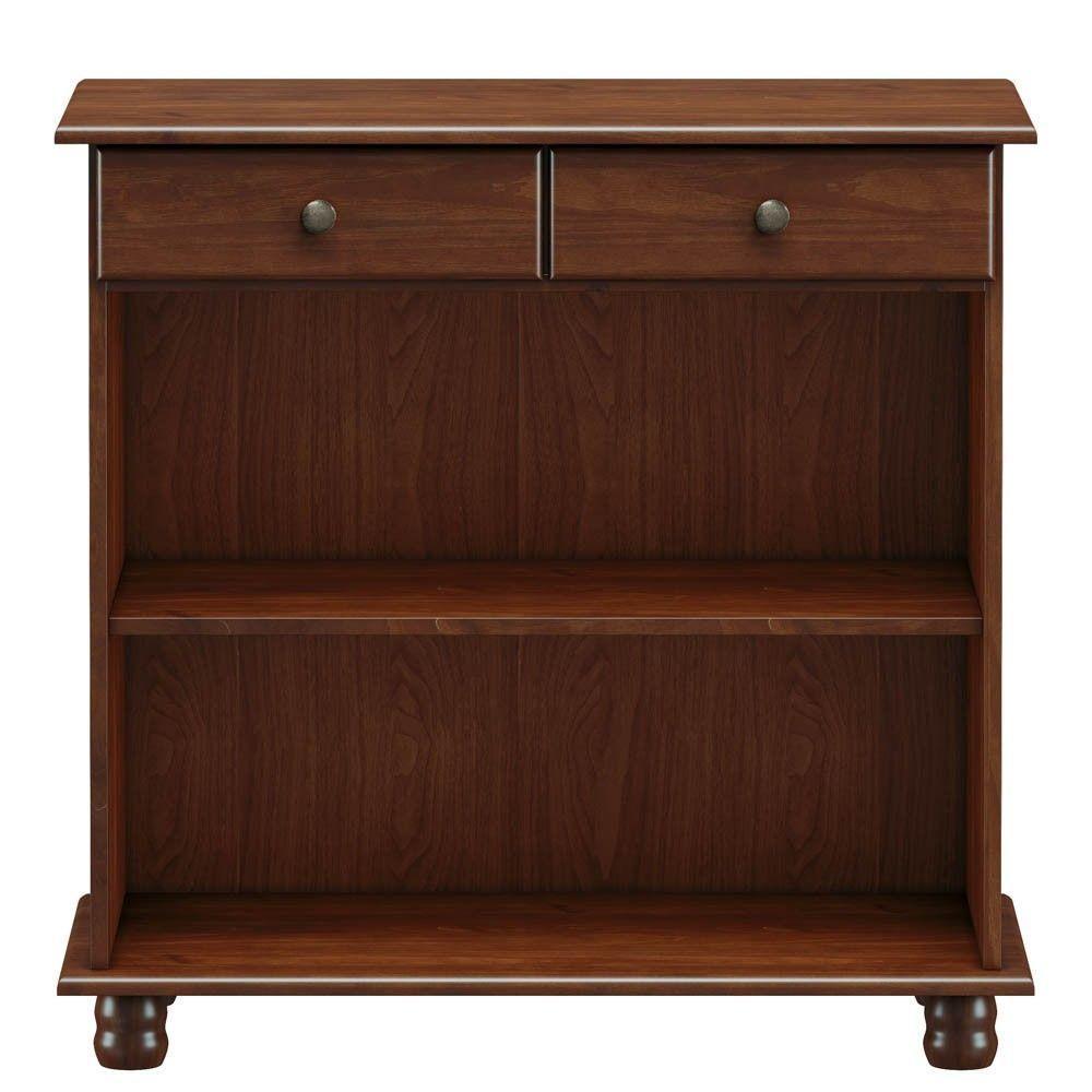 Balcão Buffet Sala De Jantar Rústico 88cm 2 Portas 2 Gavetas Rubia F07 Café - Mpozenato - 3