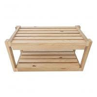 Conjunto Organizadores Dobráveis Duplos Portáteis Pinus Exclusivos E Armário Pinus Aparador Madeira - 1