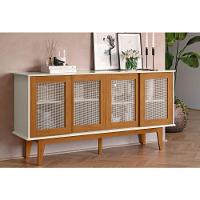 Buffet Sevilha 4 Portas Off White Nature - 2