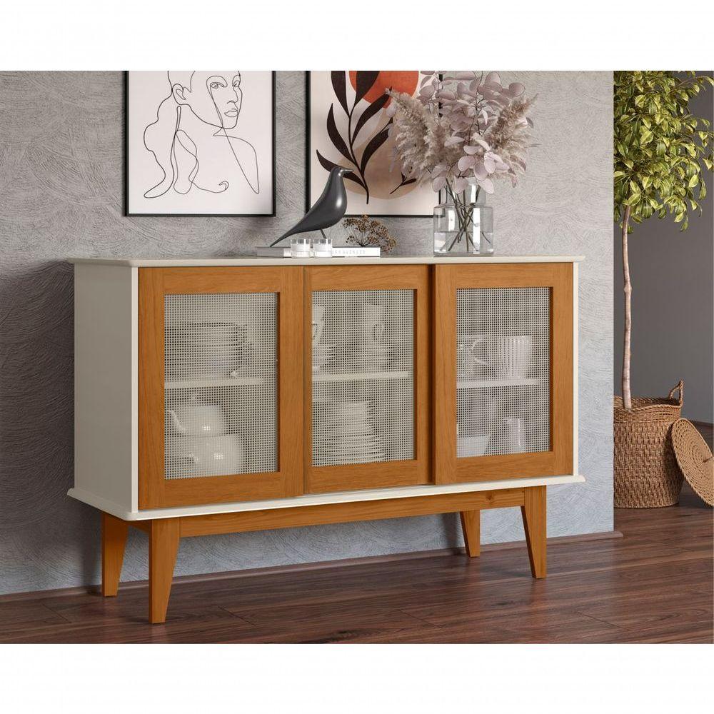 Buffet Sporting 3 Portas Off White Nature - 2