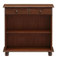 Balcão Buffet Sala De Jantar Rústico 88cm 2 Portas 2 Gavetas Rubia F07 Café - Mpozenato - 3