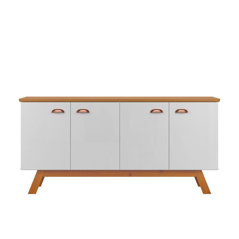 Buffet River 4 Portas Branco Nature - 4