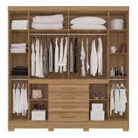 Guarda Roupa Casal 8 Portas Com Pés New Realce 84020 - 5