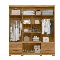 Guarda Roupa 8 Portas Com Espelho Porto Plus Freijó 943036 - 2