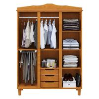 Guarda Roupa Solteiro 3 Portas 3 Gavetas Madeira Mel - 2