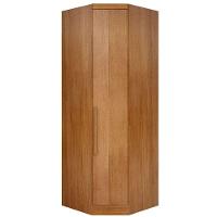 Modulo Canto Obliquo Para Guarda-roupa Com 01 Porta Cumaru - 1
