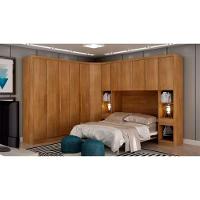 Modulo Canto Obliquo Para Guarda-roupa Com 01 Porta Cumaru - 4