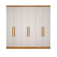 Modulo P/ Guarda Roupa Com 6 Portas E 8 Gavetas Cumaru/fendi - 8