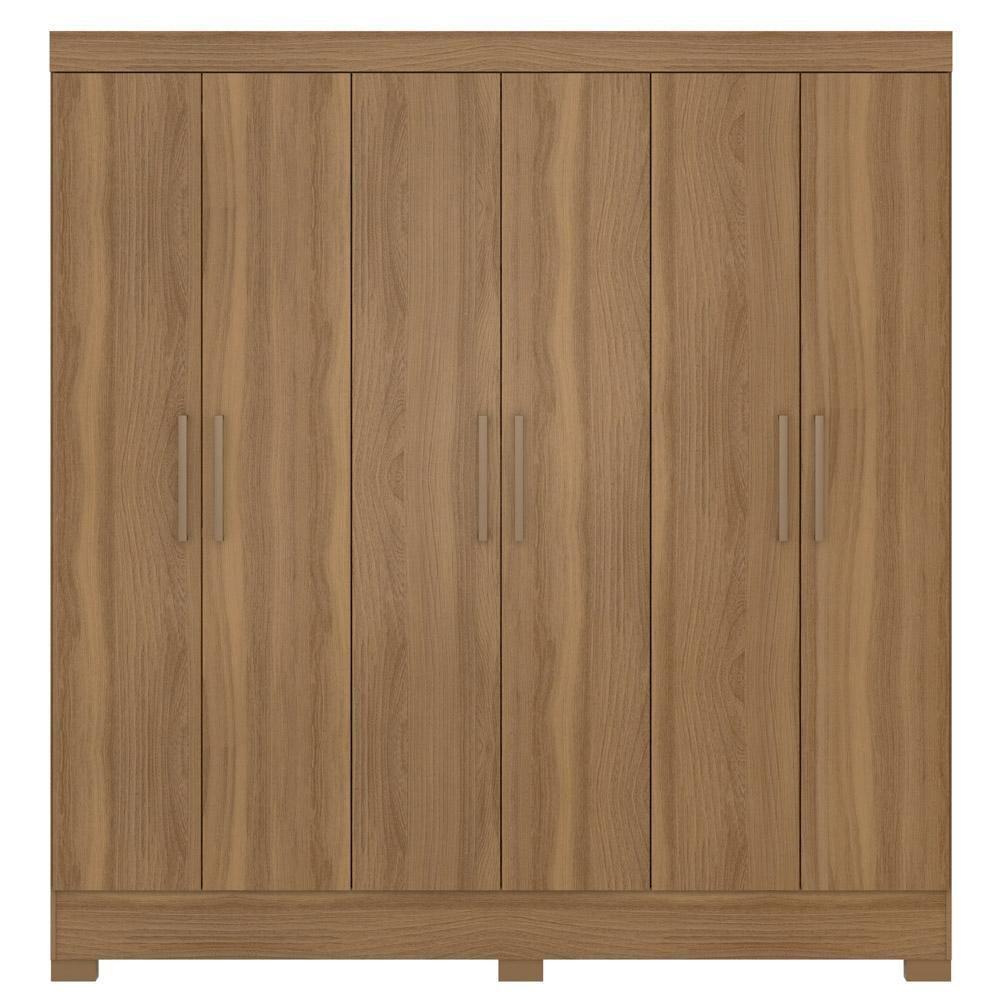 Guarda Roupa 6 Portas 3 Gavetas Pratico Amendola Touch - 2