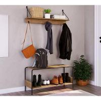 Conjunto Hall De Entrada Banco E Prateleira 27896 Linha Tube - 1