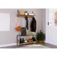 Conjunto Hall De Entrada Banco E Prateleira 27896 Linha Tube - 3