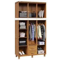 Guarda-roupa Solteiro 6 Portas E 2 Gavetas Com Espelho Em Madeira Dallas Carvalho - Straub Web - 4