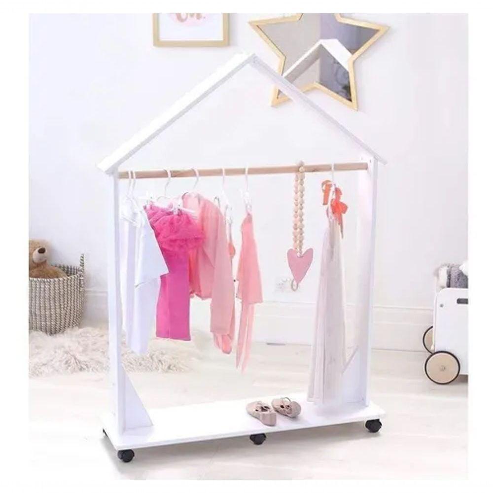 Roupeiro Cabideiro Infantil Rebeca 100% Mdf (quarto Criança) - 1