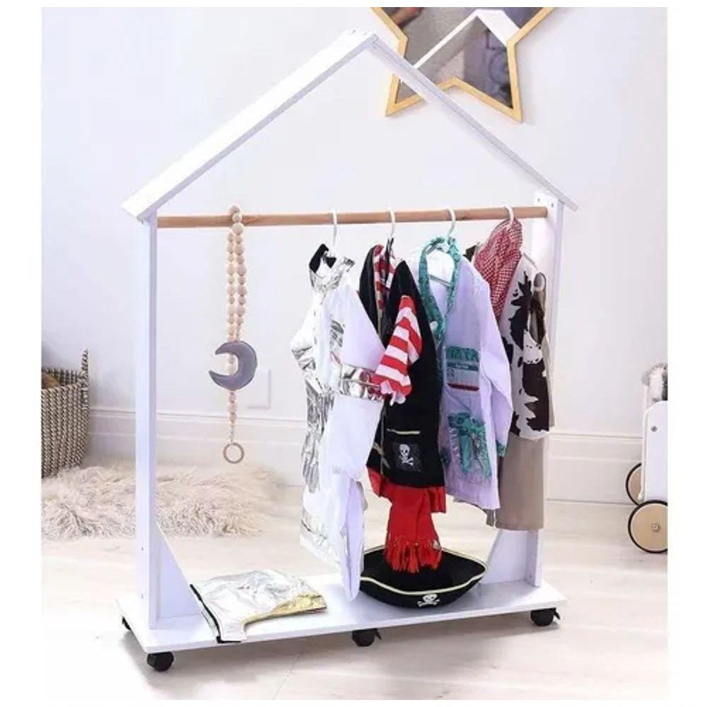 Roupeiro Cabideiro Infantil Rebeca 100% Mdf (quarto Criança) - 2