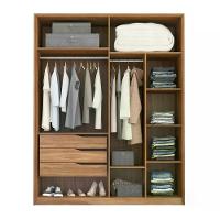 Guarda Roupa Casal 4 Portas Atore Amendola Grafito - 8