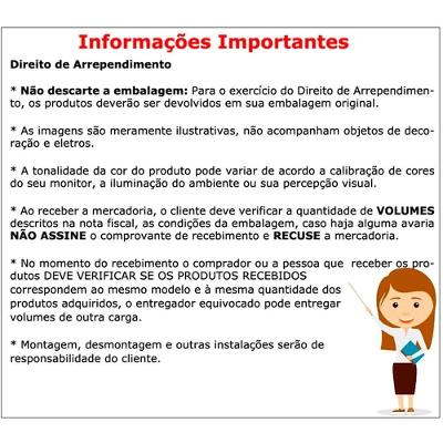 Guarda Roupa Modulado Irlanda 2 Portas de Bater 3 Gavetas Amendola Branco