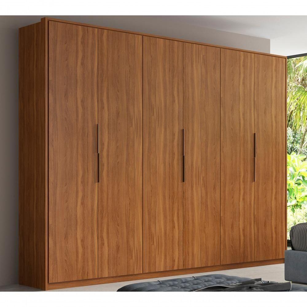 Conjunto Guarda Roupa Atrice E Comoda Atria Amendola Demarte - 6