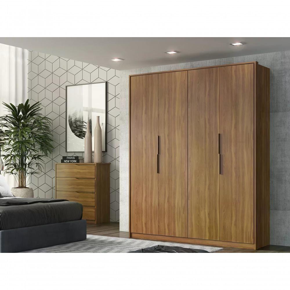 Conjunto Guarda Roupa Atore E Comoda Atria Amendola Demartez - 3