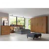 Guarda Roupa Casal 6 Portas Com Pes Atrice Amendola Demartez - 2