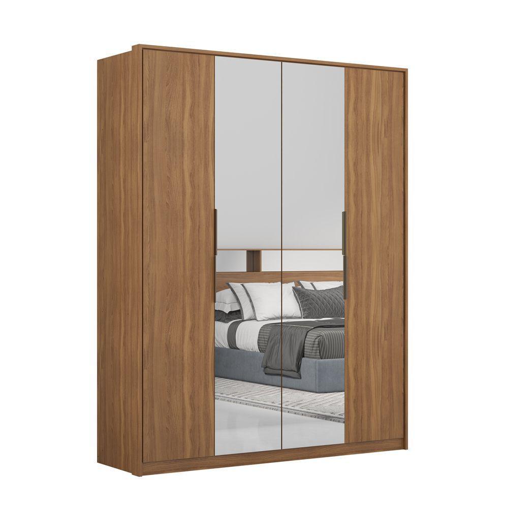 Guarda Roupa Casal Attore 4 Pt 3 Gv Demartêz - 1