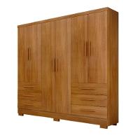 Guarda Roupa Agata 6 Portas 6 Gavetas Com 6 Pés Cumaru - 3