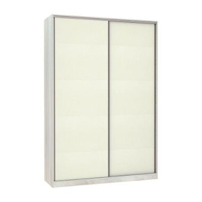 Guarda-roupa 2 Portas De Correr 160Cm Crema Com Kashmir