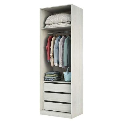 Guarda Roupa Closet Prime Closet Prime Legno 3 Gavetas MDP