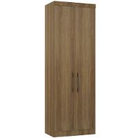 Guarda Roupa Modulado 79cm 2 Portas Paris Luciane Móveis Avelã Pf Com Avelã Pf - 1