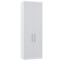 Guarda Roupa Modulado 79cm 2 Portas Alpes Luciane Móveis Branco Pf Com Branco Pf - 1