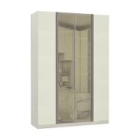 Guarda-roupa Solteiro 4 Portas Legno Crema Com Kashmir - 1